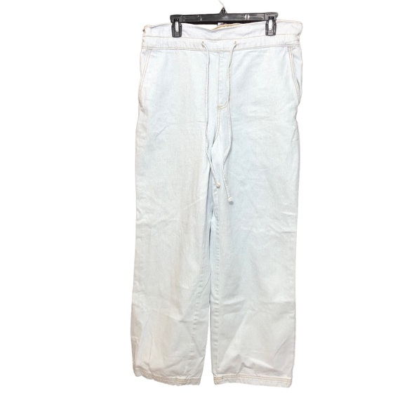 UNIVERSAL THREAD High Rise Wide Leg Drawstring Jean's Sz 6R - Picture 3 of 11